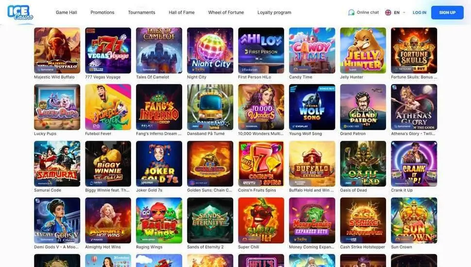 So registrieren Sie sich im Ice Casino.